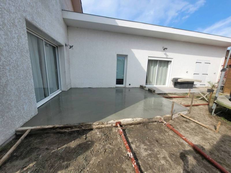 Agrandir un salon dans une maison située près de Mimizan