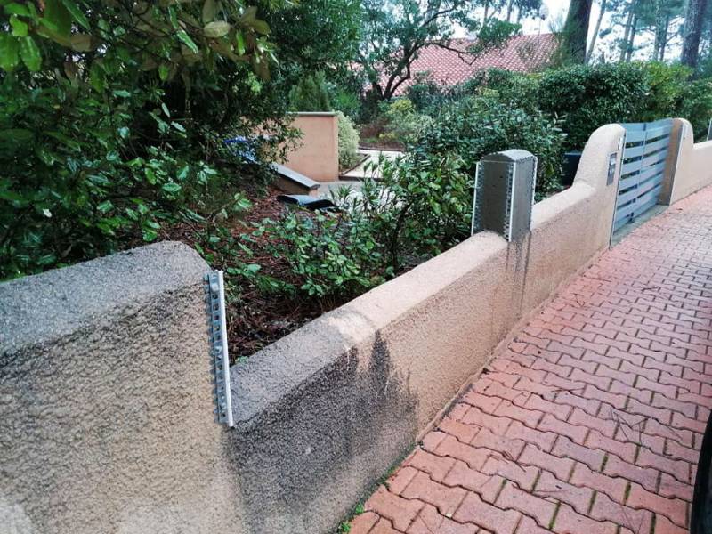 Avant rénovation réalisée par une entreprise de maçonnerie située à proximité de Pyla-sur-Mer