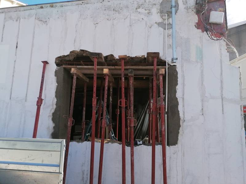 Comment créer une ouverture dans un mur en pierre à La Teste-de-Buch