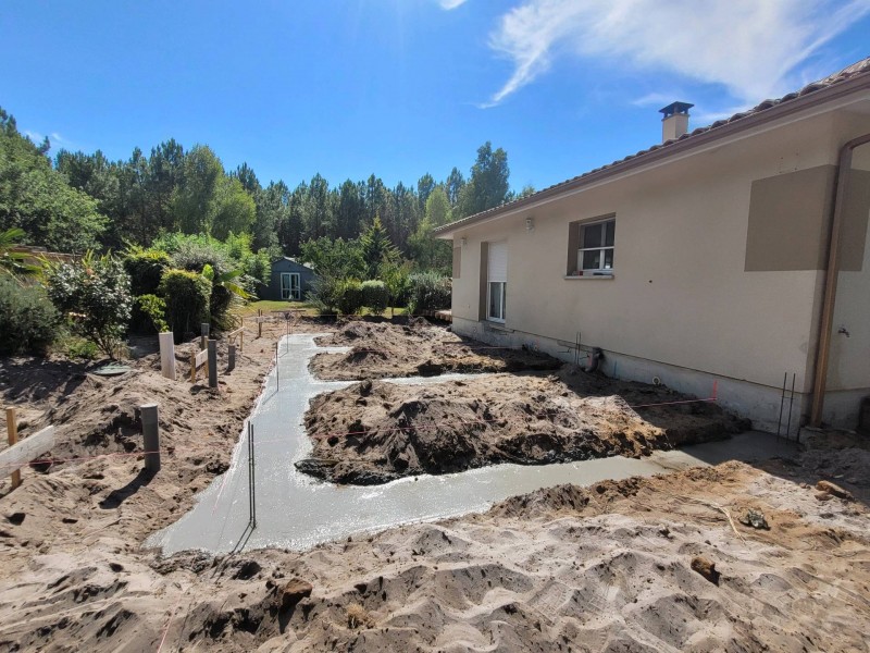 Réaliser un agrandissement pour une maison des Landes