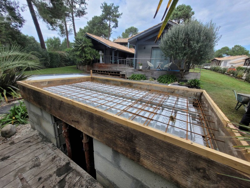 Agrandissement de mon local technique situé dans une propriété située dans les Landes