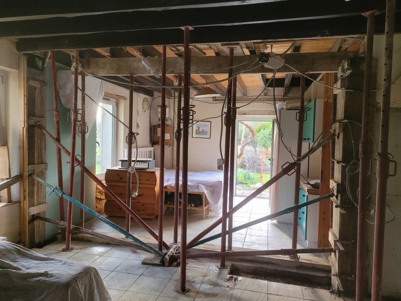 Rénover l'intérieure d'une maison landaise située à Hostens