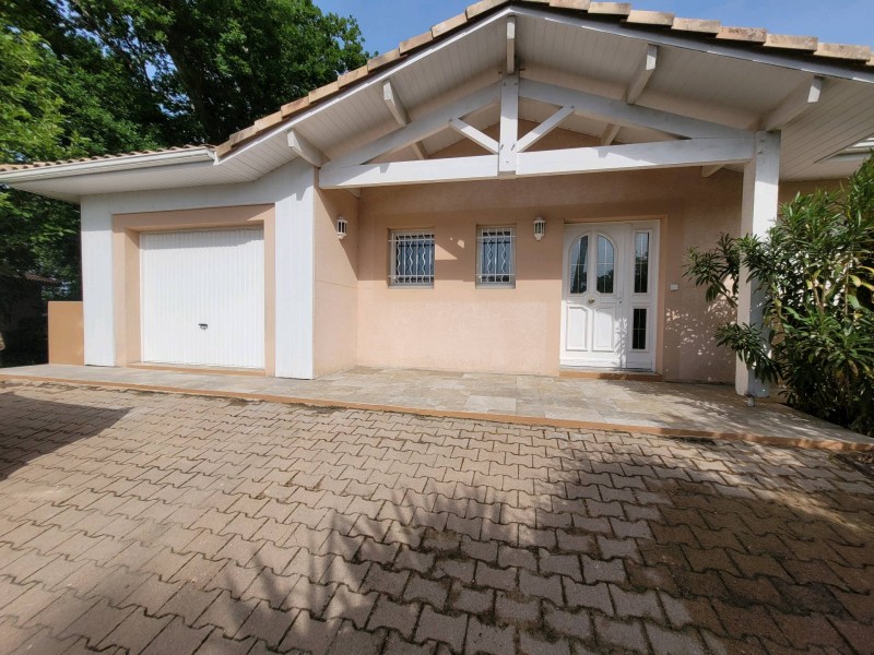 Rénovation d'une terrasse dans une propriété située aux alentours de Biscarrosse