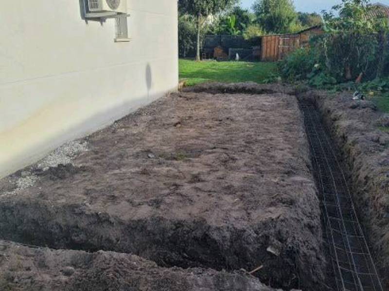 Réalisation par Pierrick Thebault d'une extension pour une maison individuelle près de Gujan-Mestras